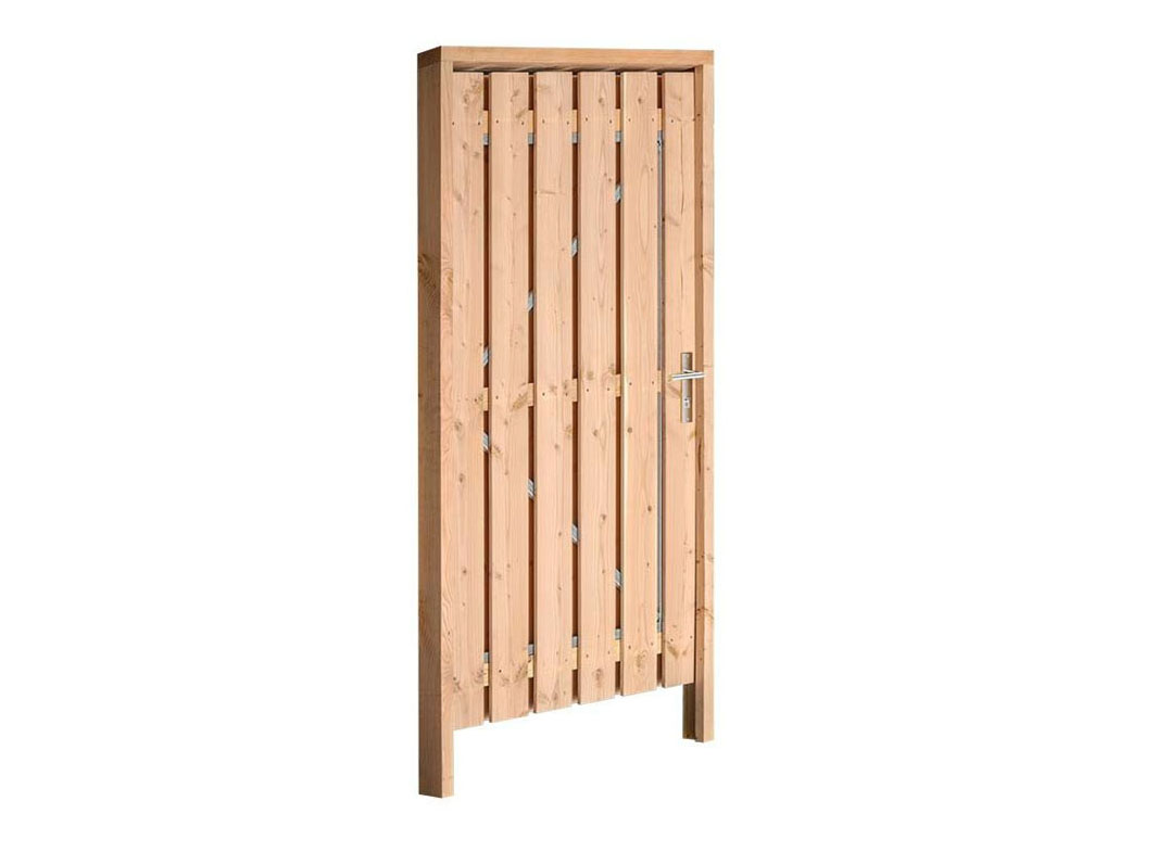 Houten tuinpoort