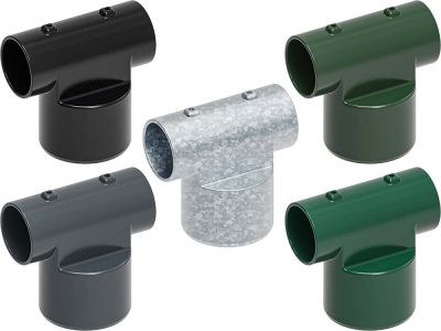 T-kop Ø 89/60mm | Asymmetrisch