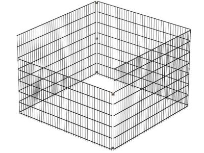 Bladkorf | Breedte 250 x 250 cm | RAL7016