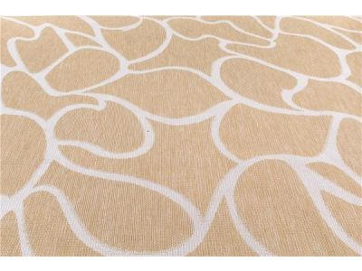 Buiten tapijt Waves | 380 x 240 cm | goud