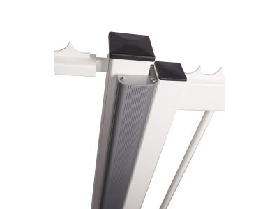 Locinox N-LINE-B-MAG | Aluminium afwerkprofiel voor draaipoorten met MAGUNIT-2500