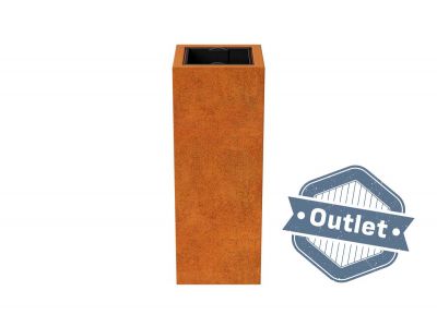 Plantenbak 45x45x120 met inzet