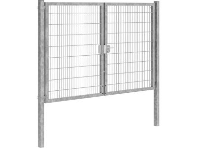 Dubbele tuinpoort | Professional | Breedte 300 cm | Hoogte 180 cm | Thermisch verzinkt