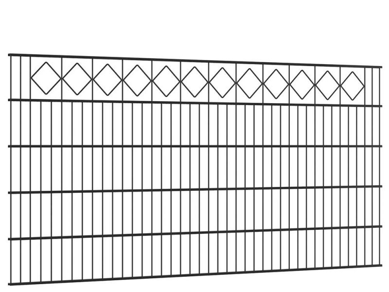 Sierhekwerk Vesta | 2 meter breed | RAL9005