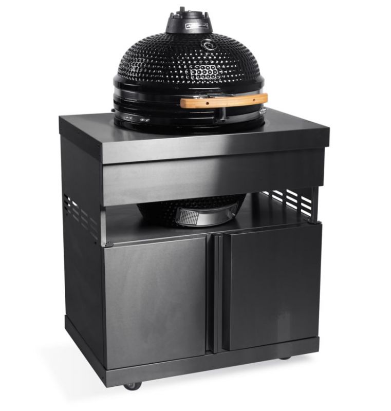 Buitenkeuken module | Kamado | RVS | Zwart