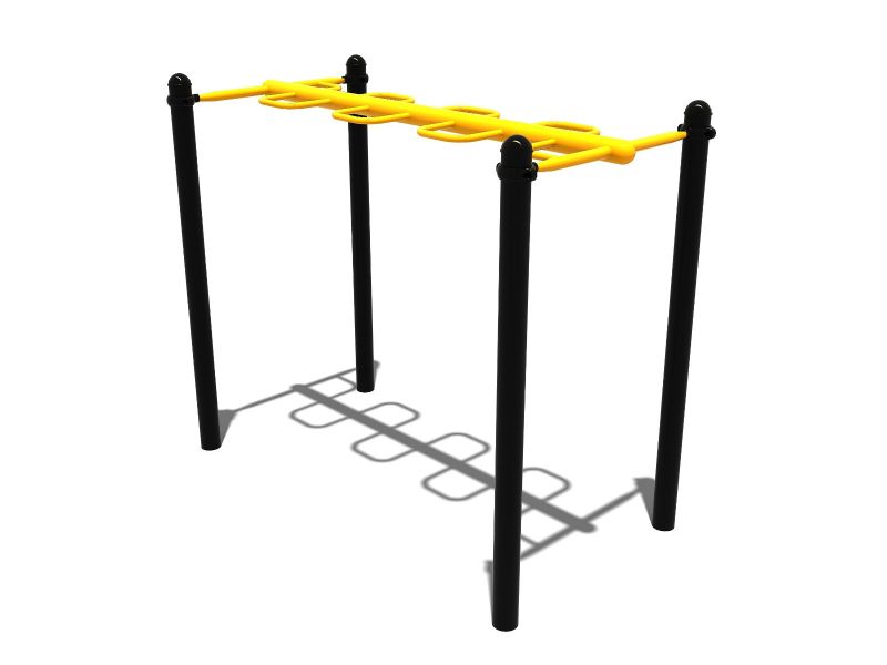 Monkey bars snake ladder