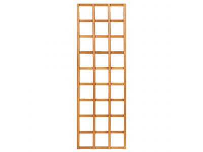 Hardhout trellisscherm | Breedte 60 cm | Hoogte 180 cm | Recht