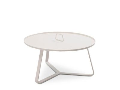Salontafel Cannes | 80 cm | alu wit