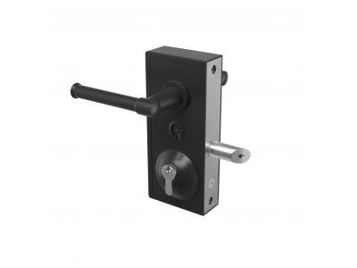 Gatemaster | Standard superlock | plain black handle