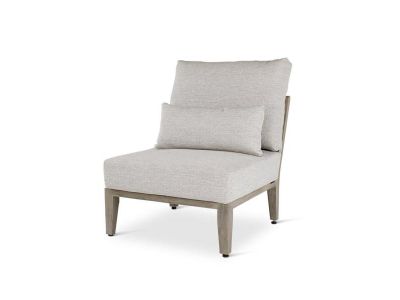 Loungeset Anais | center | teak grey | beige weving | incl kussens beige
