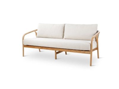 Loungeset Boras | 2.5-zit | naturel | grijze weving | incl kussens clay