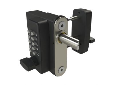 Gatemaster | Surface-fixed digital lock | keypad on both sides