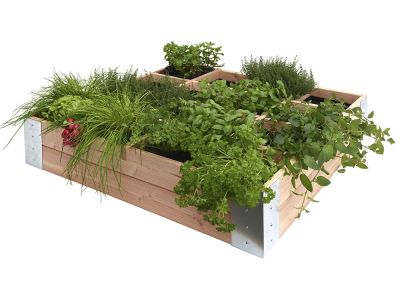 Minigarden vierkante meter 100 x 100 x 20 cm