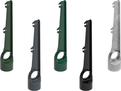 Puntdraadkop | Ø 60 mm | 2 draden | Recht | Aluminium