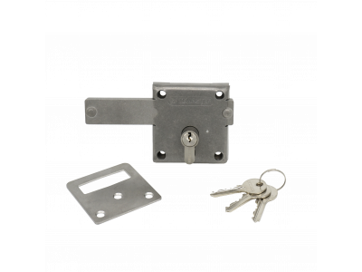 Gatemaster | Screw-fixed lock for gates up to 24mm thick