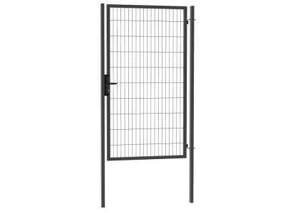 Enkele tuinpoort | Budget | Breedte 120 cm breed | Hoogte 200 cm | RAL7016