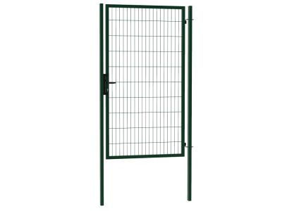 Enkele tuinpoort | Budget | Breedte 120 cm breed | Hoogte 200 cm | RAL6009
