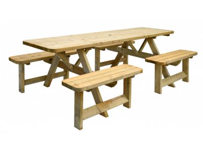 Picknicktafel Family bladmaat 70 x 240 cm