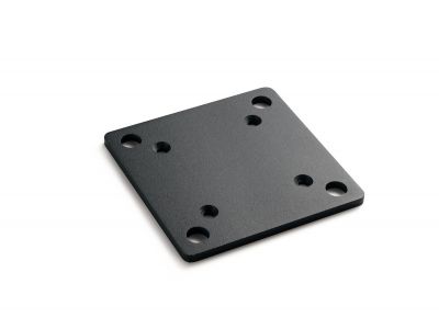 Stalen voet | 12 x 10 cm | Plat + vijzen