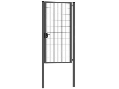 Enkele tuinpoort | Premium | Breedte 100 cm | Hoogte 200 cm | RAL7016 | Uitlopend model