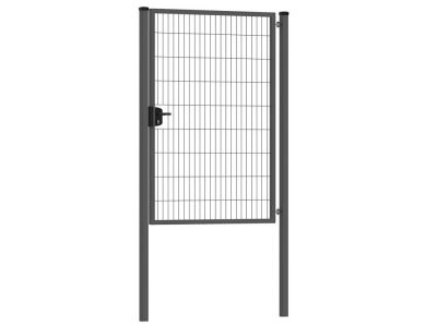 Enkele tuinpoort | Premium | Breedte 120 cm | Hoogte 180 cm | RAL7016 | Uitlopend model