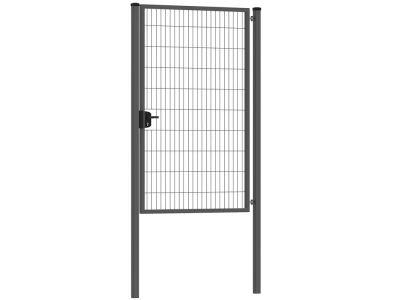 Enkele tuinpoort | Premium | Breedte 120 cm | Hoogte 200 cm | RAL7016 | Uitlopend model