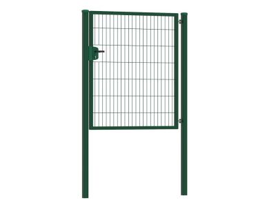 Enkele tuinpoort | Premium | Breedte 120 cm | Hoogte 140 cm | RAL6009 | Uitlopend model