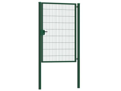Enkele tuinpoort | Premium | Breedte 120 cm | Hoogte 180 cm | RAL6009 | Uitlopend model