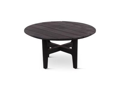 Salontafel Elisa | 80 cm | teak ebony