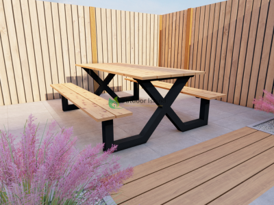 Lounge Picknicktafel model X
