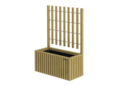 Trellis bloembak Elan 130 Excellent, 89 x 42 x 42 cm